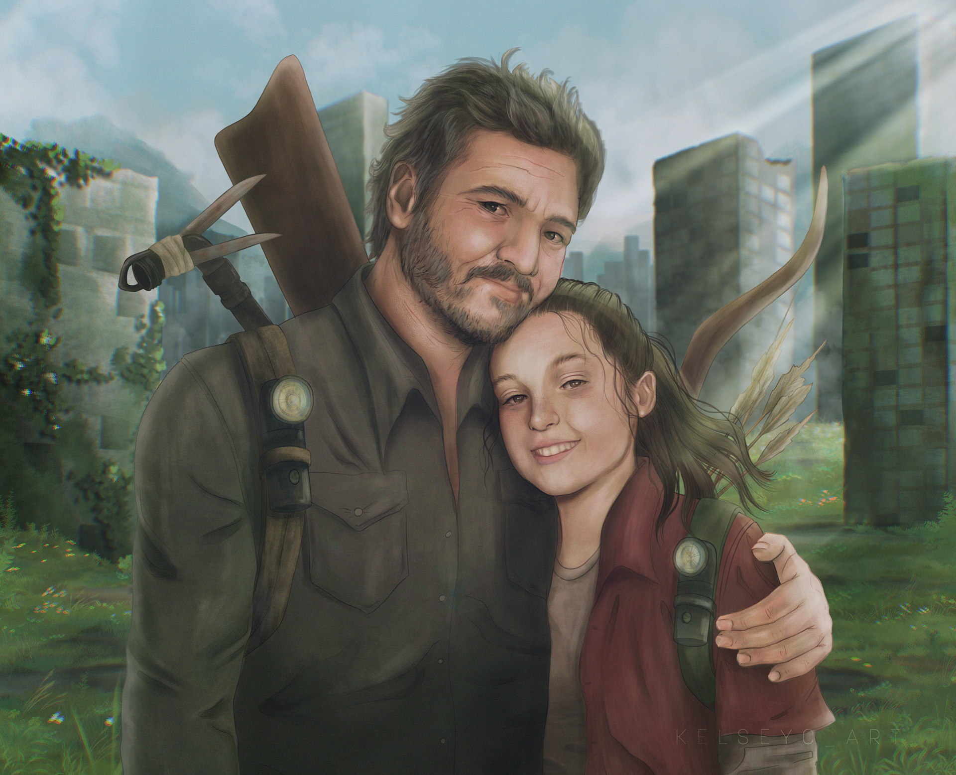 Joel & Ellie - The Last of Us, 2023