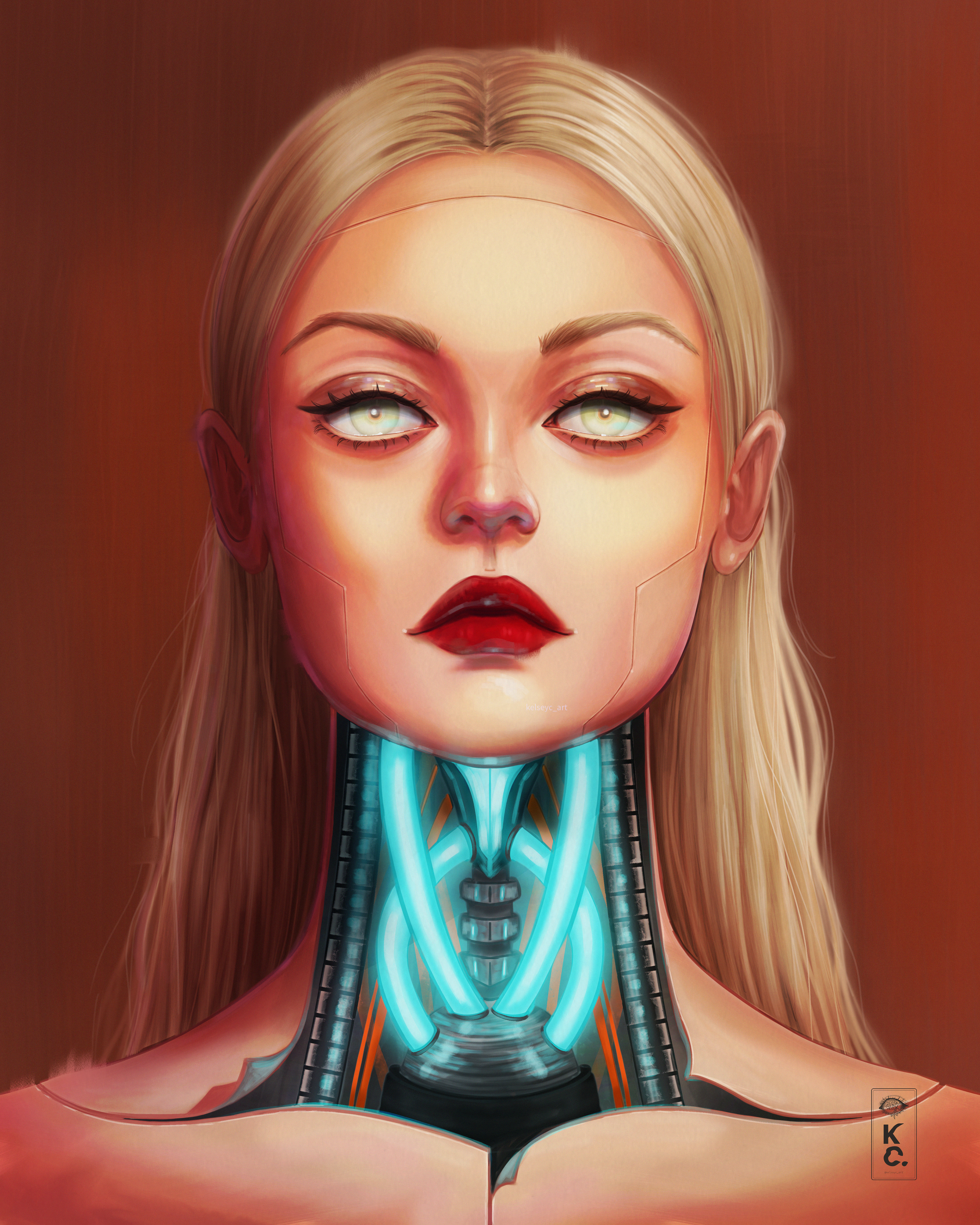 Robot Lady 2 Redraw, 2025