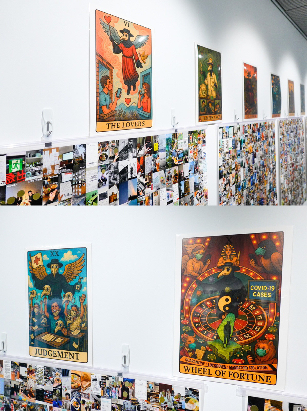 M03展示室:《瘟疫醫生》AIタロットカード