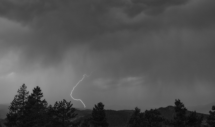 Storms and Lightening - Evergreen, Colorado
