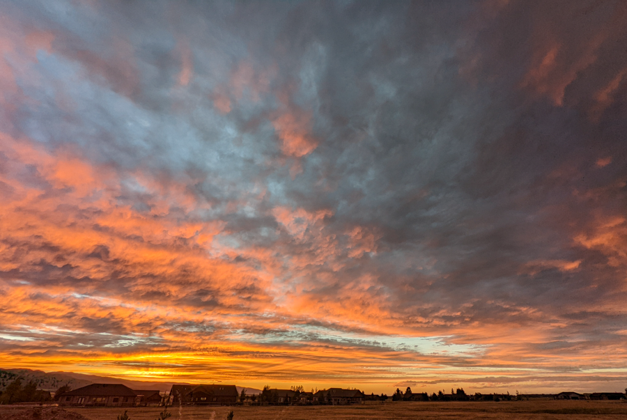 Sunset - Victor, Idaho