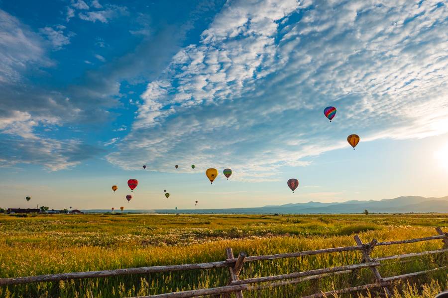Hot Air Ballon Festival - Driggs, Idaho