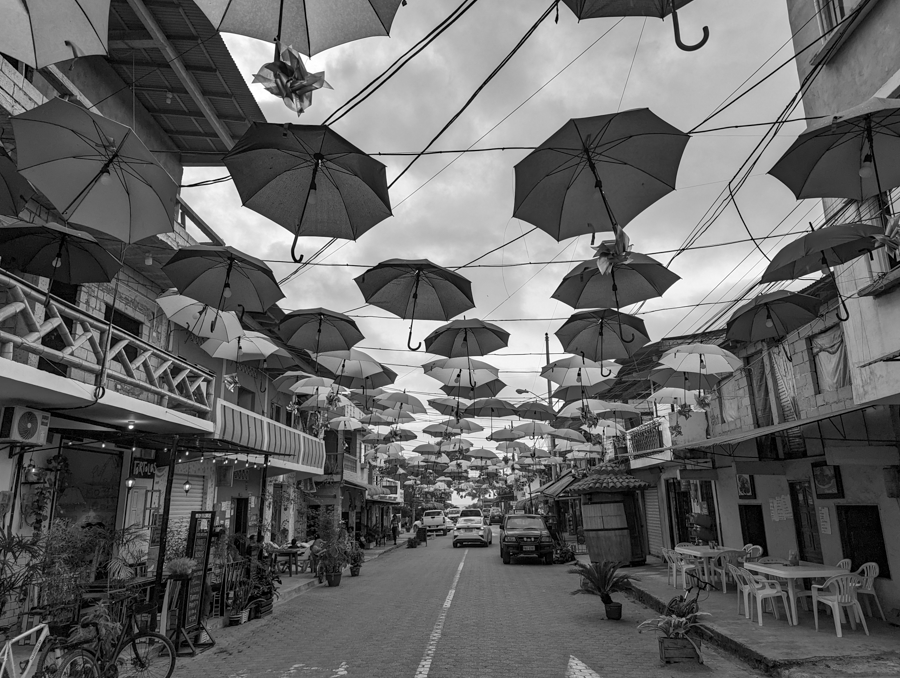 Main Street - Olón, Ecuador