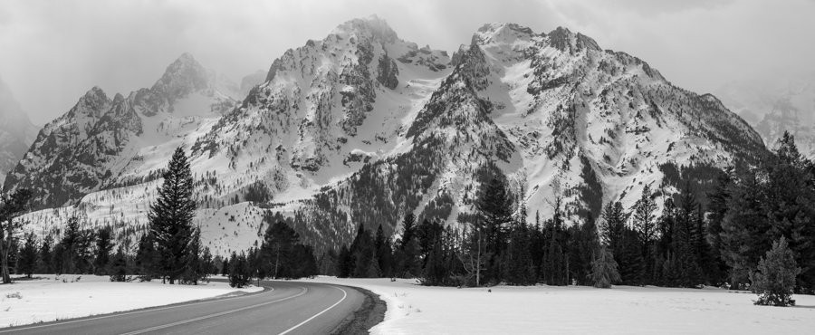 Snowy Mountains - Grand Teton National Park, Wyoming