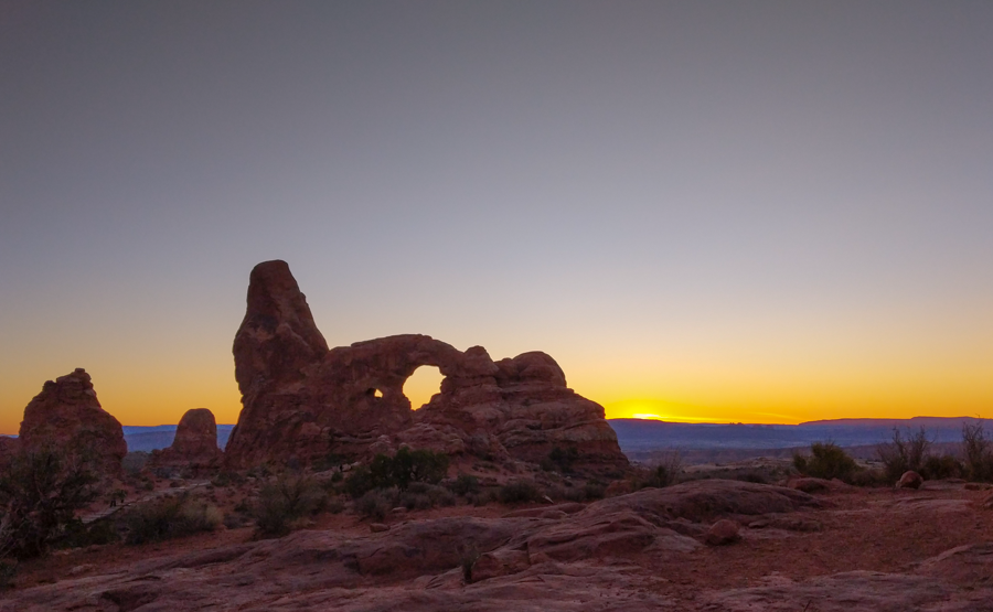Sandstone Sunset - Moab, Utah