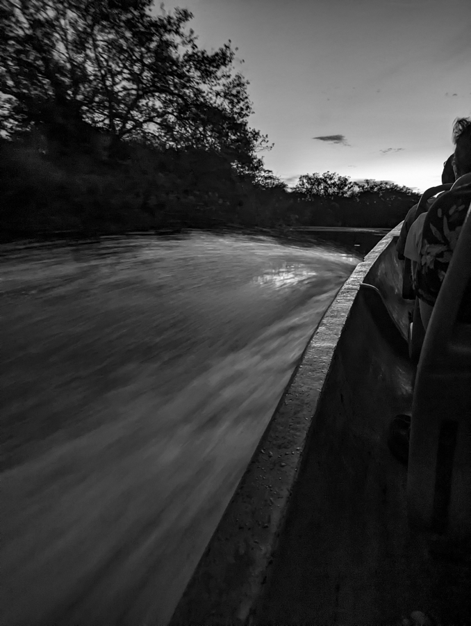 Sunset River Ride - Amazon Basin, Ecuador