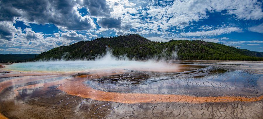 Grand Prismatic Spring, Yellowstone National Park, Wyoming
