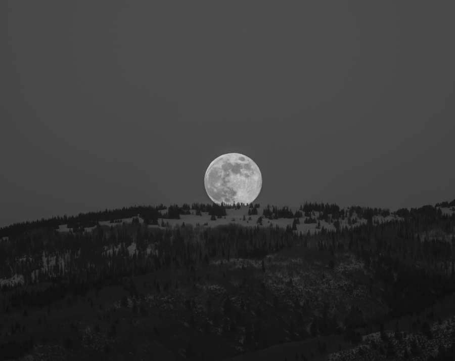 'Cold Moon' - Driggs, Idaho