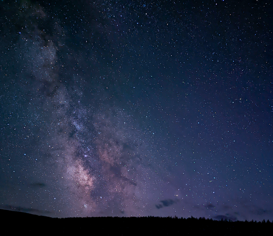Milky Way Core Rising - Green River, Wyoming