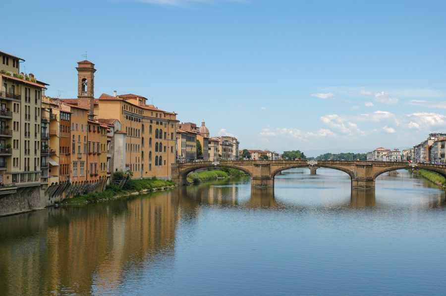 Ponte Santa Trinta Bridge - Florence, Italy
