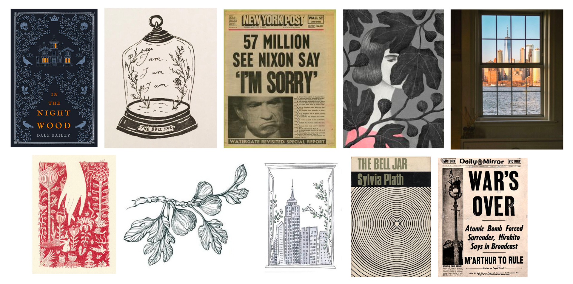 The Bell Jar Mood board