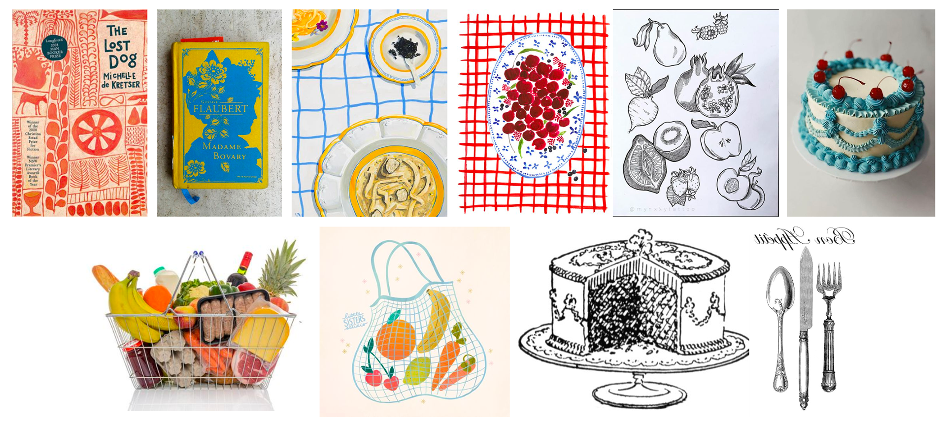 The Edible Woman Mood Board