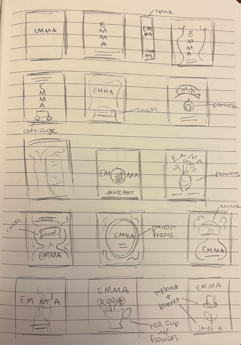 Thumbnail Sketches for Emma
