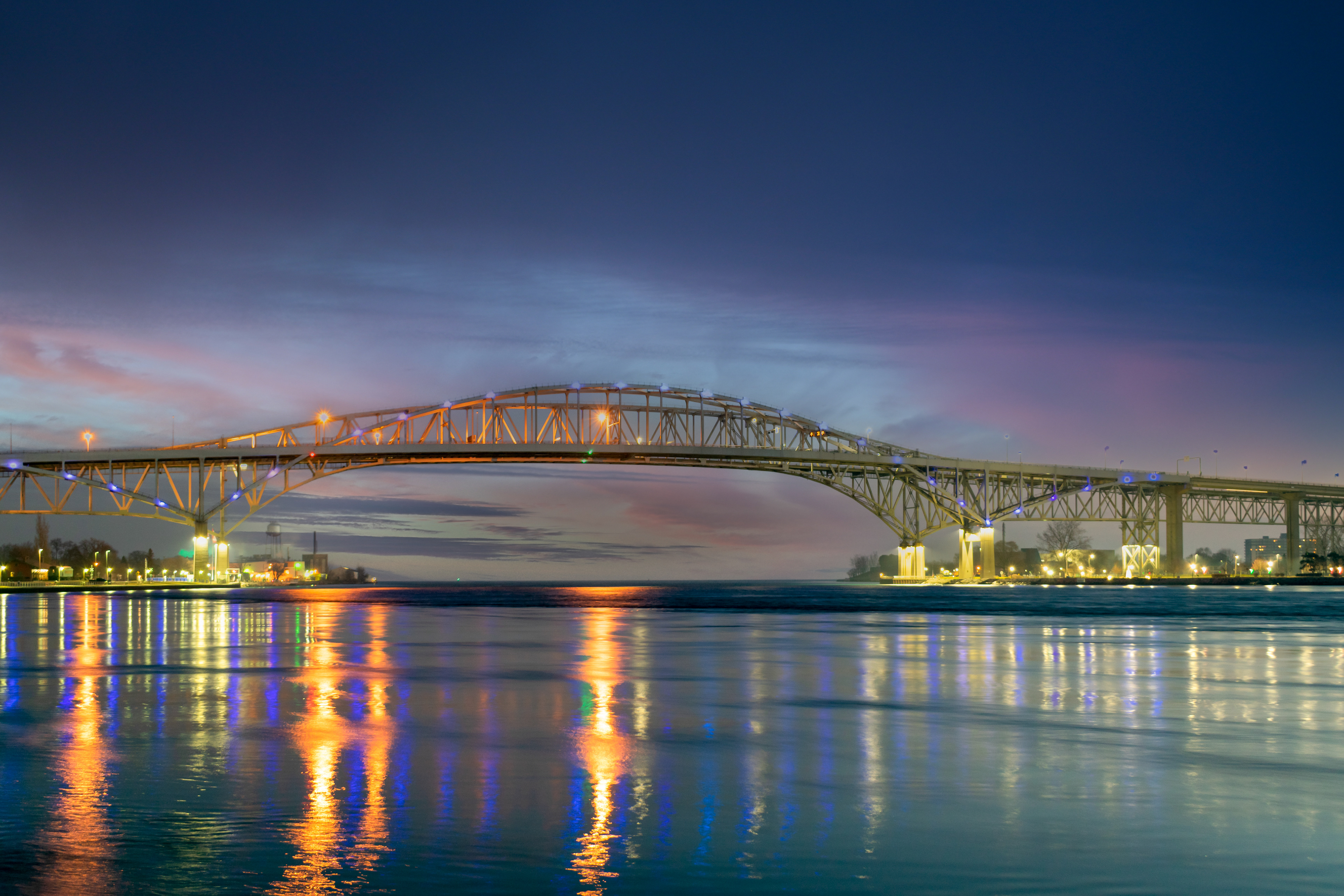 Blue Water Bridge Early Morning A-5