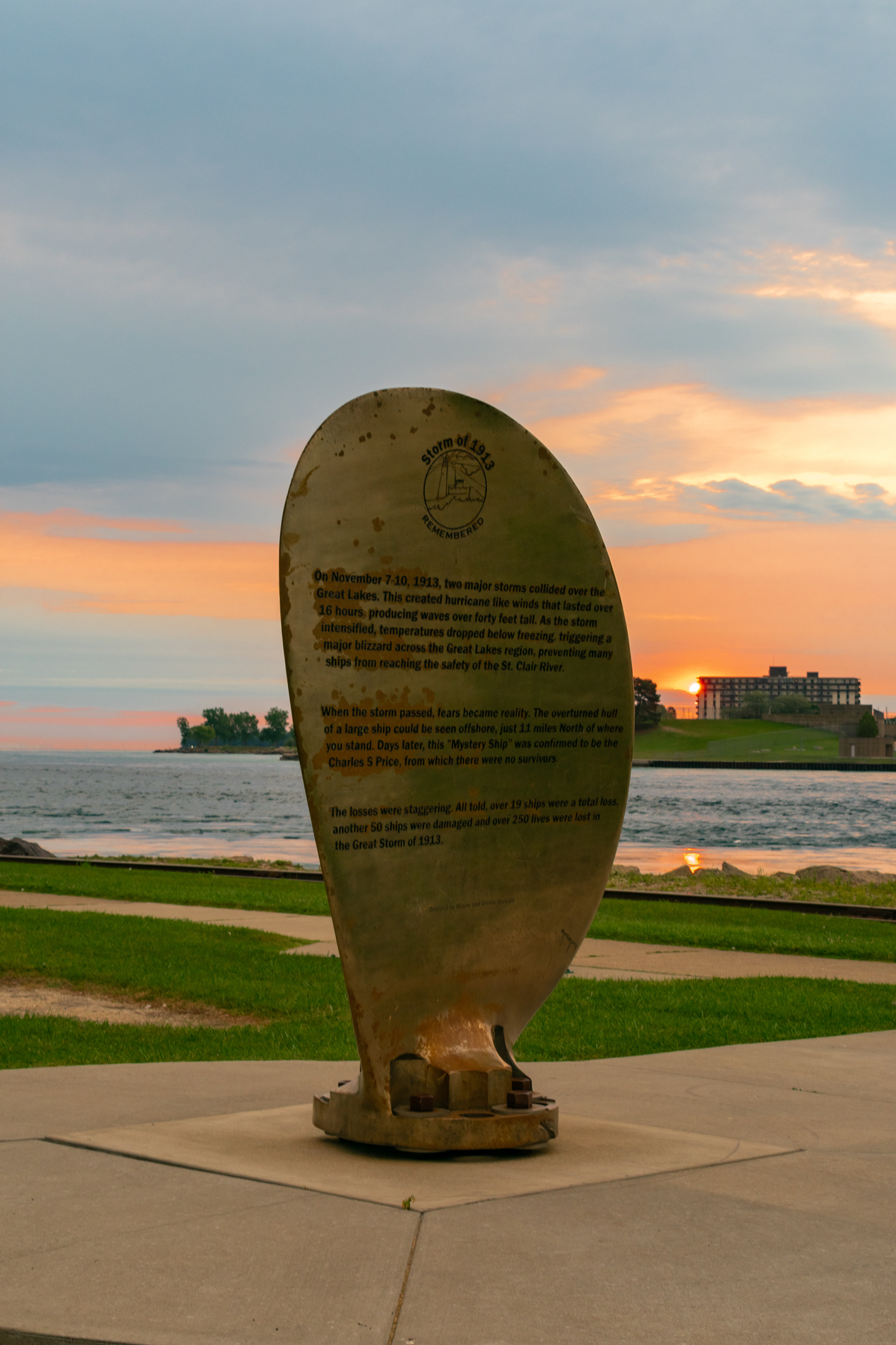 Memorial to the Storm of 1913 A-55