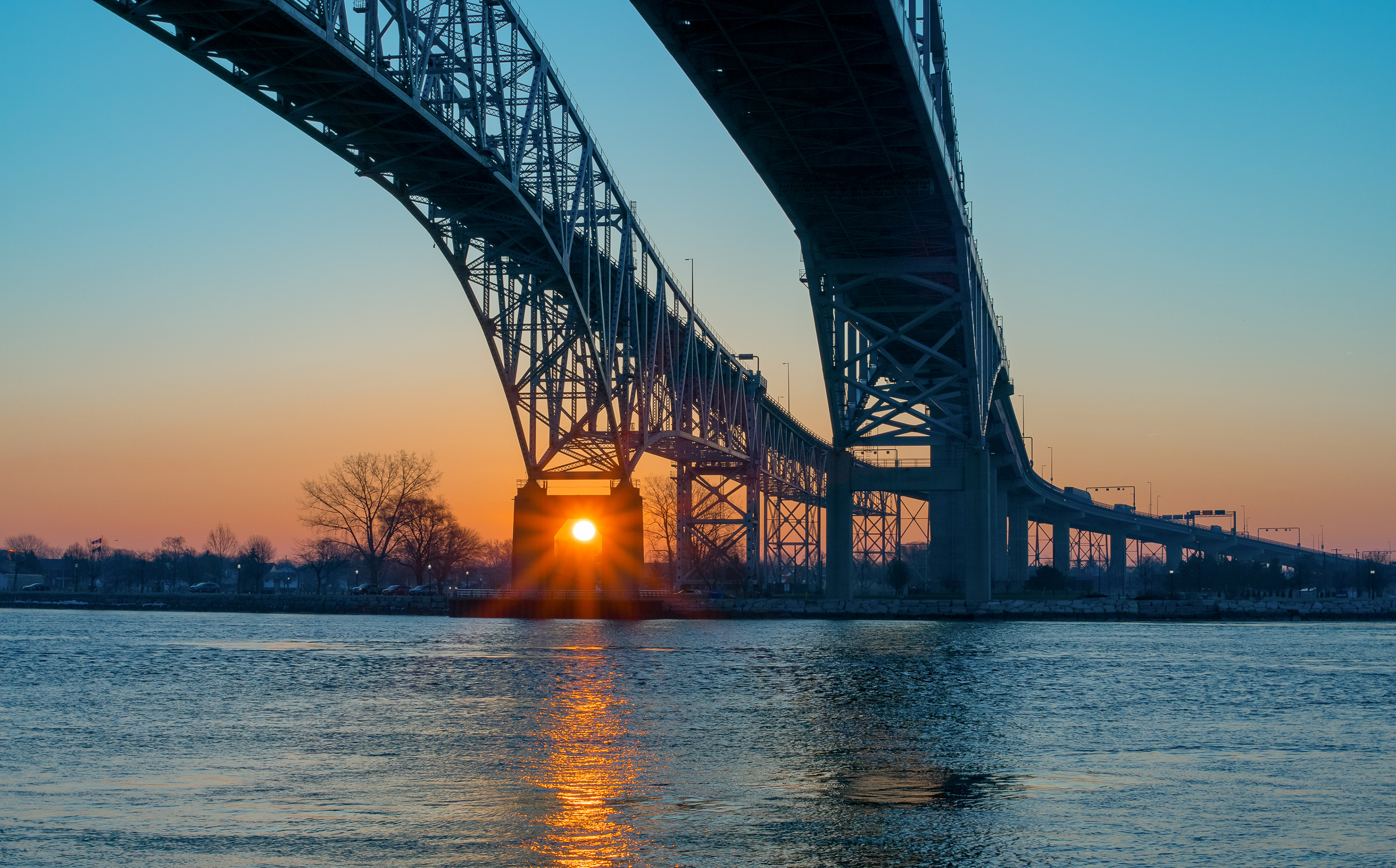 Blue Water Bridge Sunrise A-2