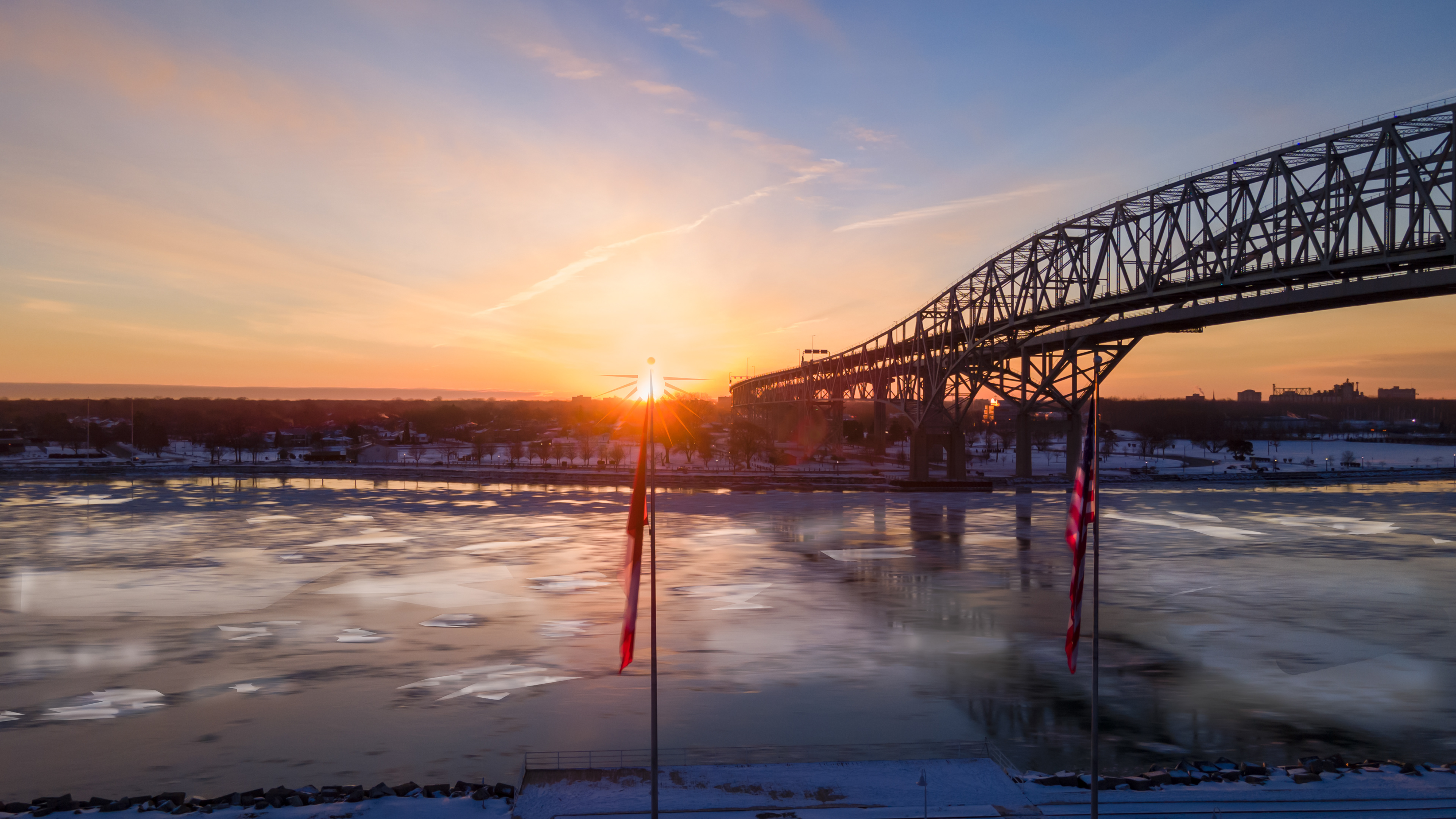 Blue Water Bridge Sunrise A-6