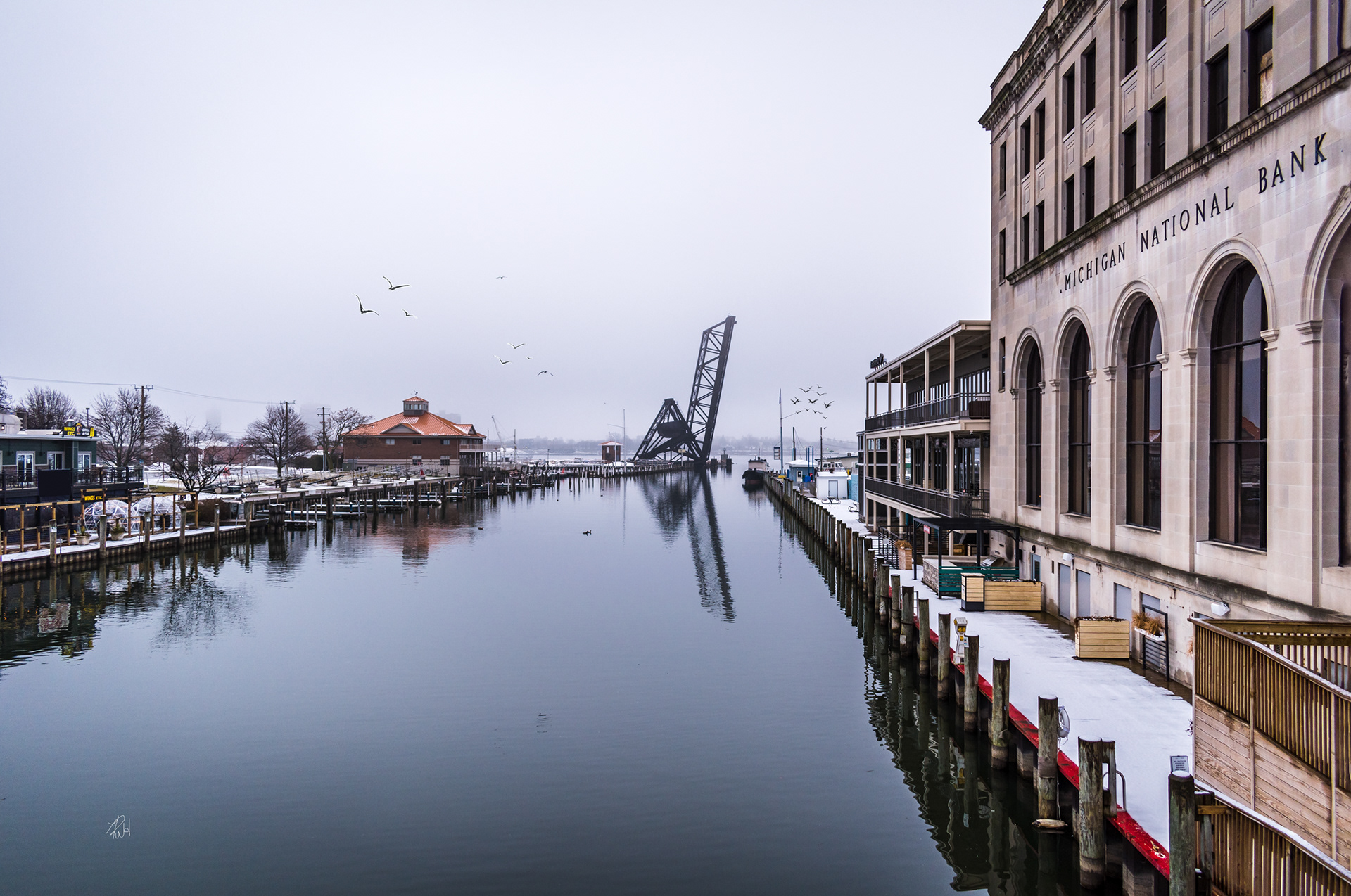 Port Huron train bridge A-30