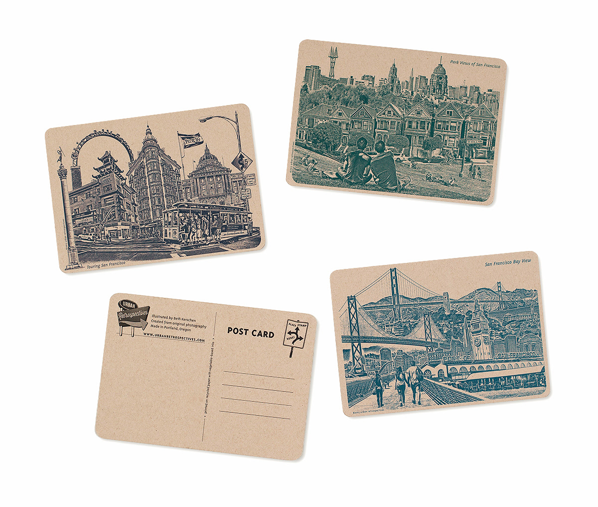 San Fransisco Postcards