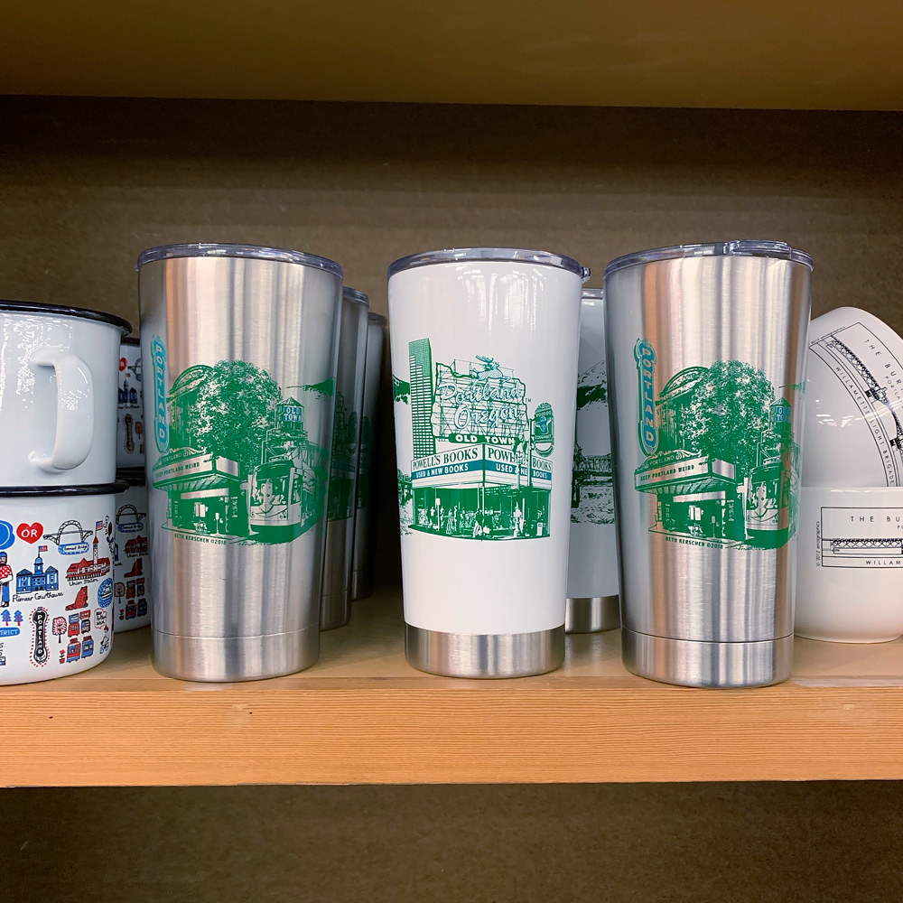 Tumblers available at Powell's Books