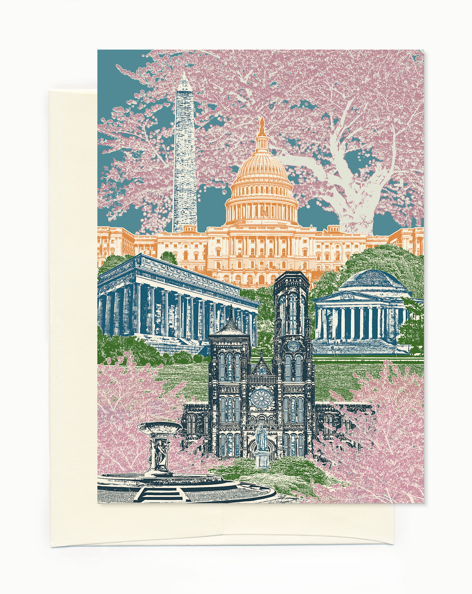 Washington, DC Notecard