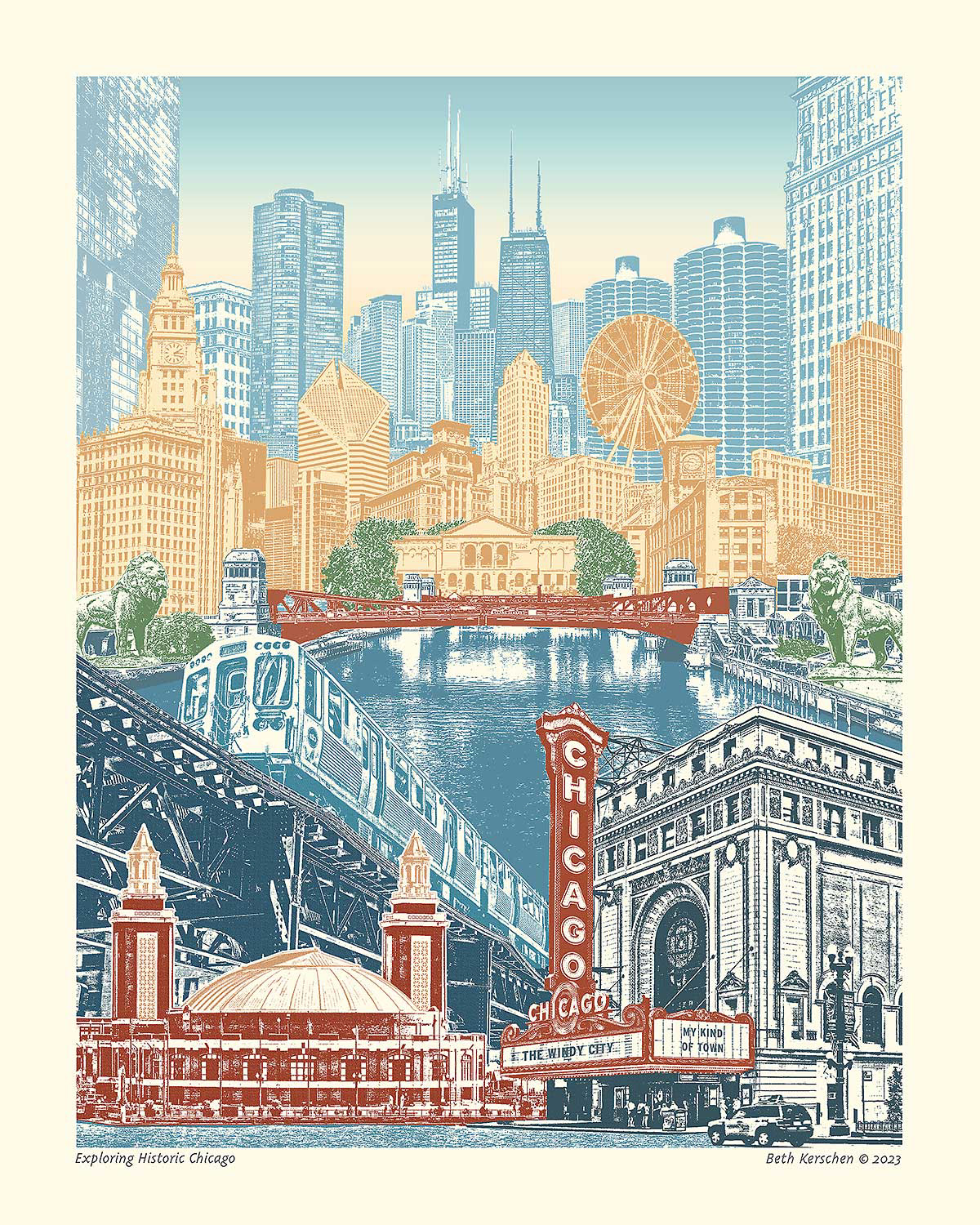 Chicago, IL - Vintage, Vibe
