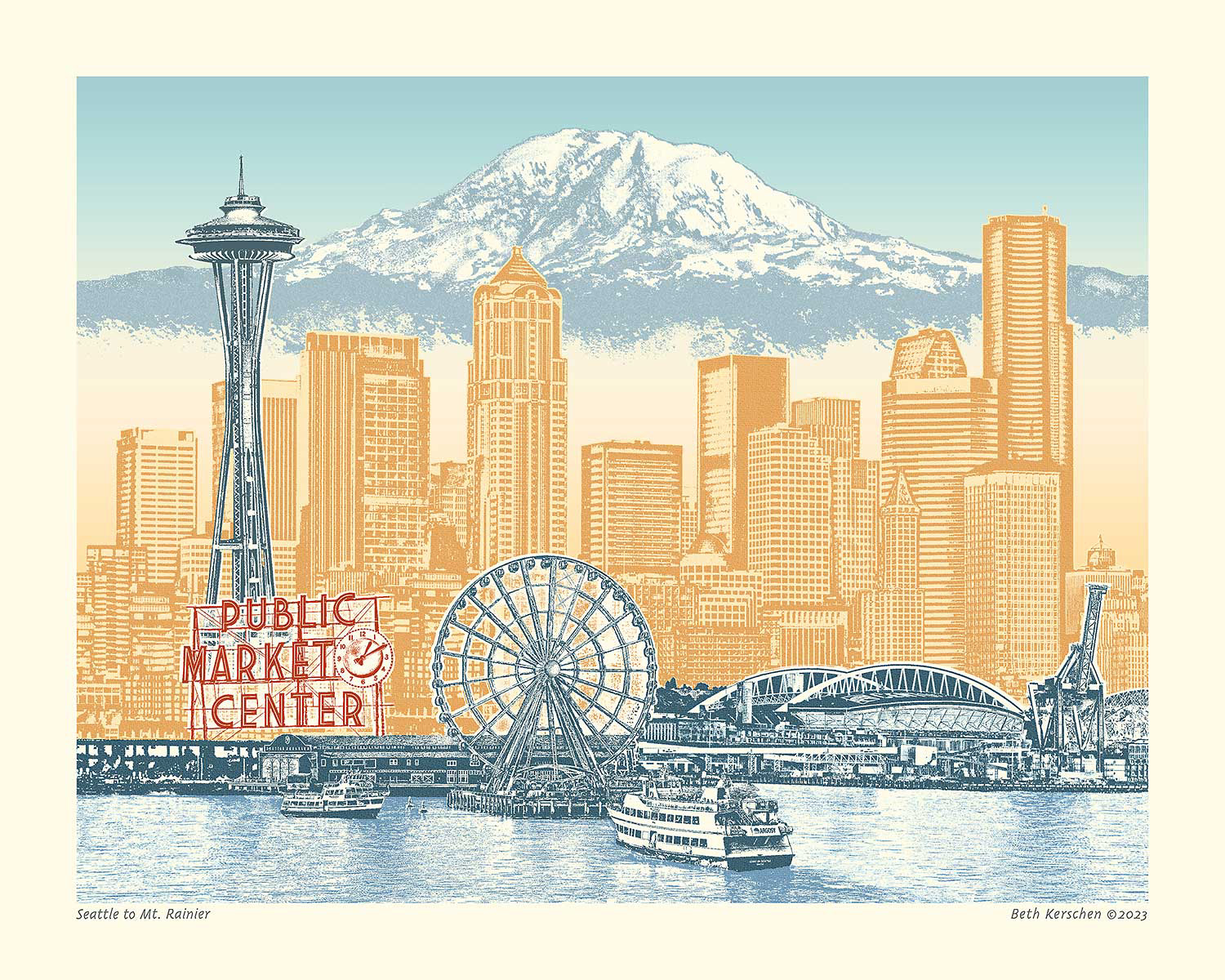 Seattle, WA - Vintage Vibe