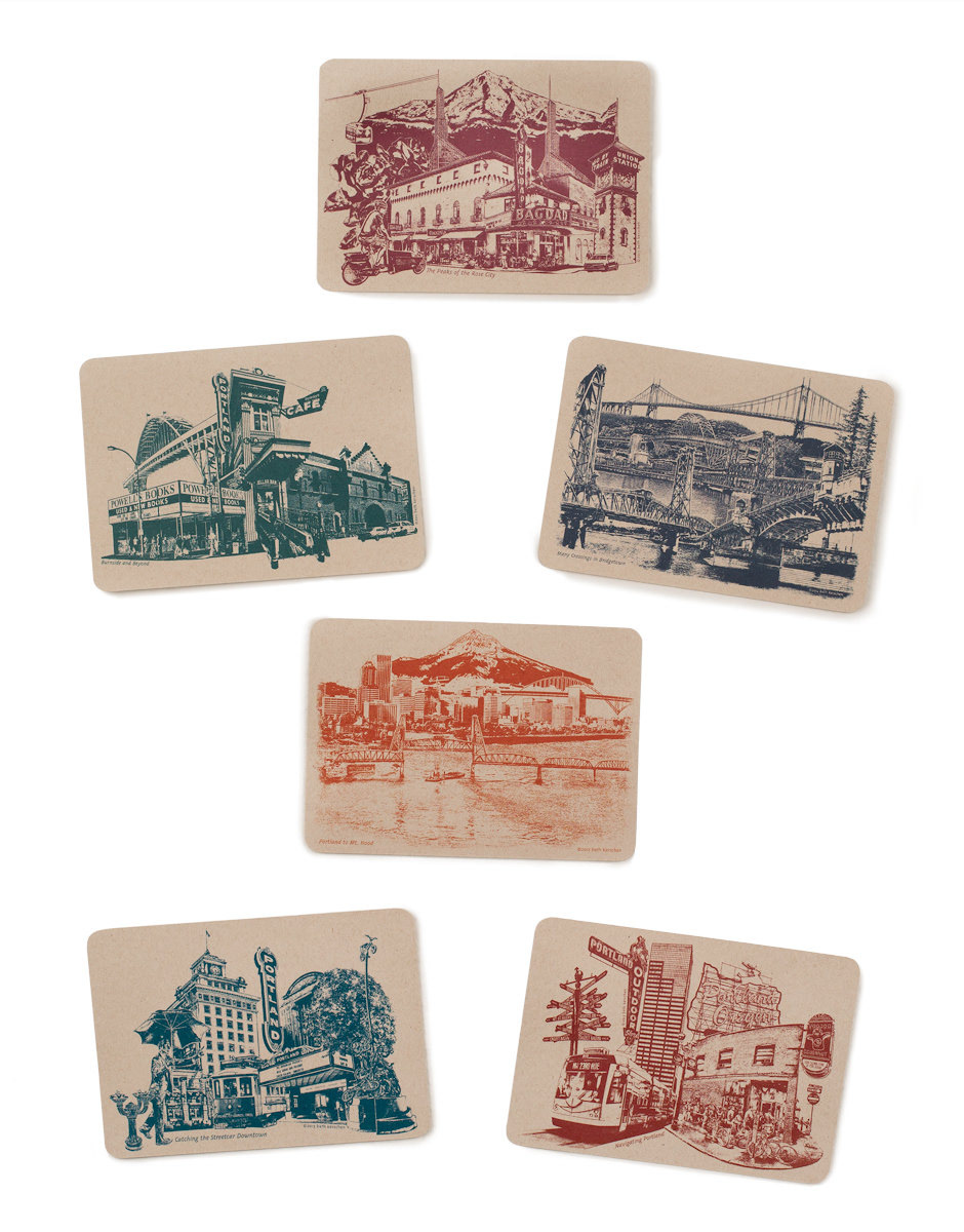 Portland Oregon Icon Series