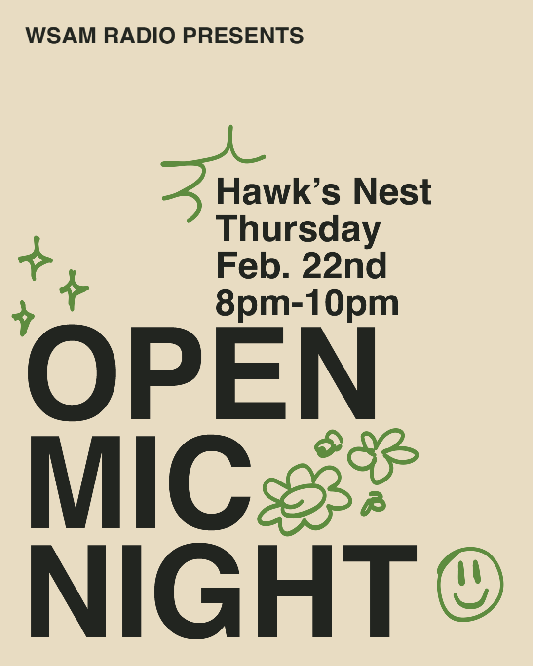 Open Mic Night (February 2023)