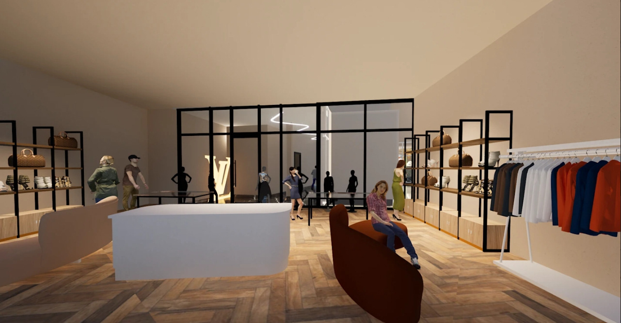 MODEL ROOM INTERIOR RENDER