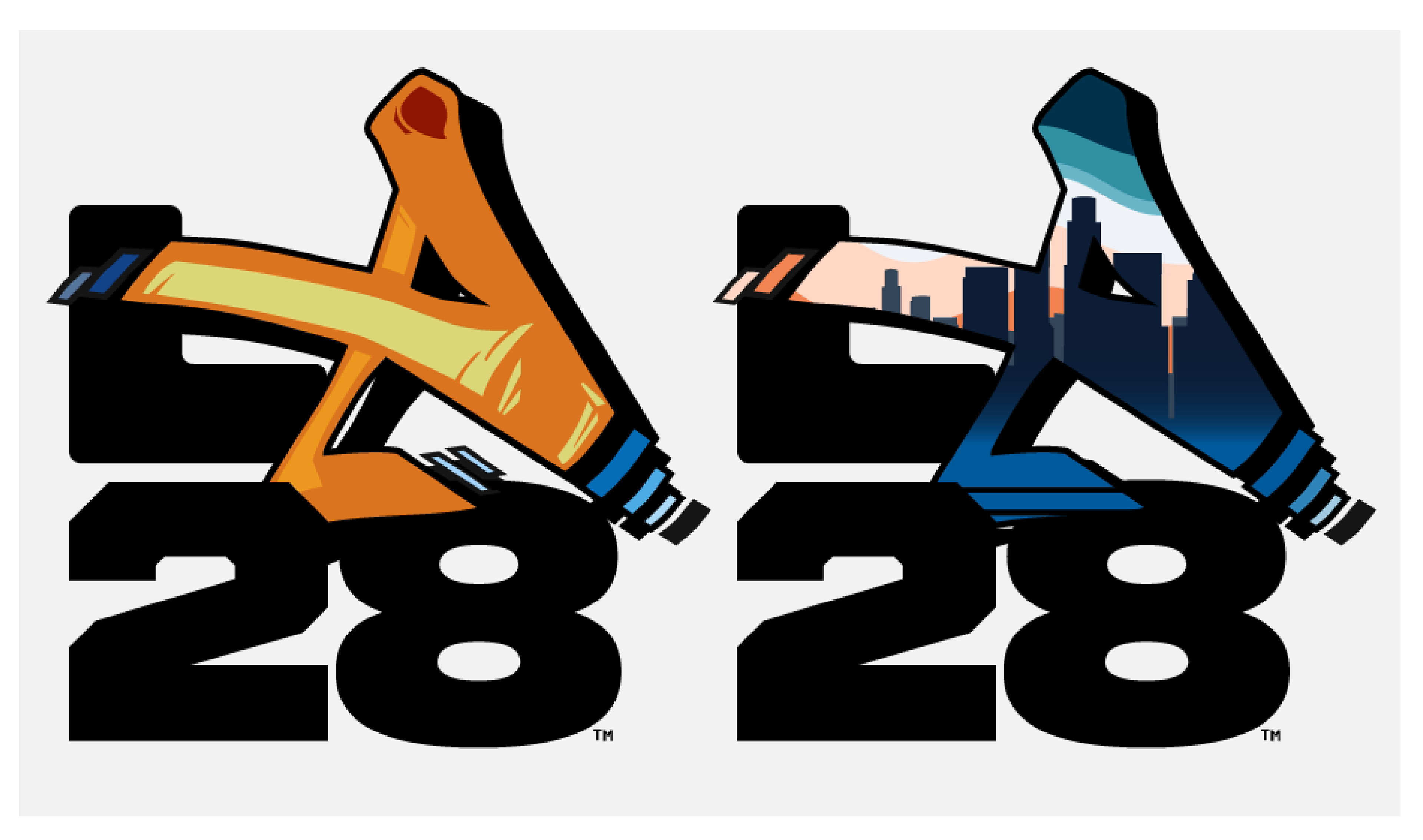 Logo design for the upcoming Olympics to be hosted here in LA.