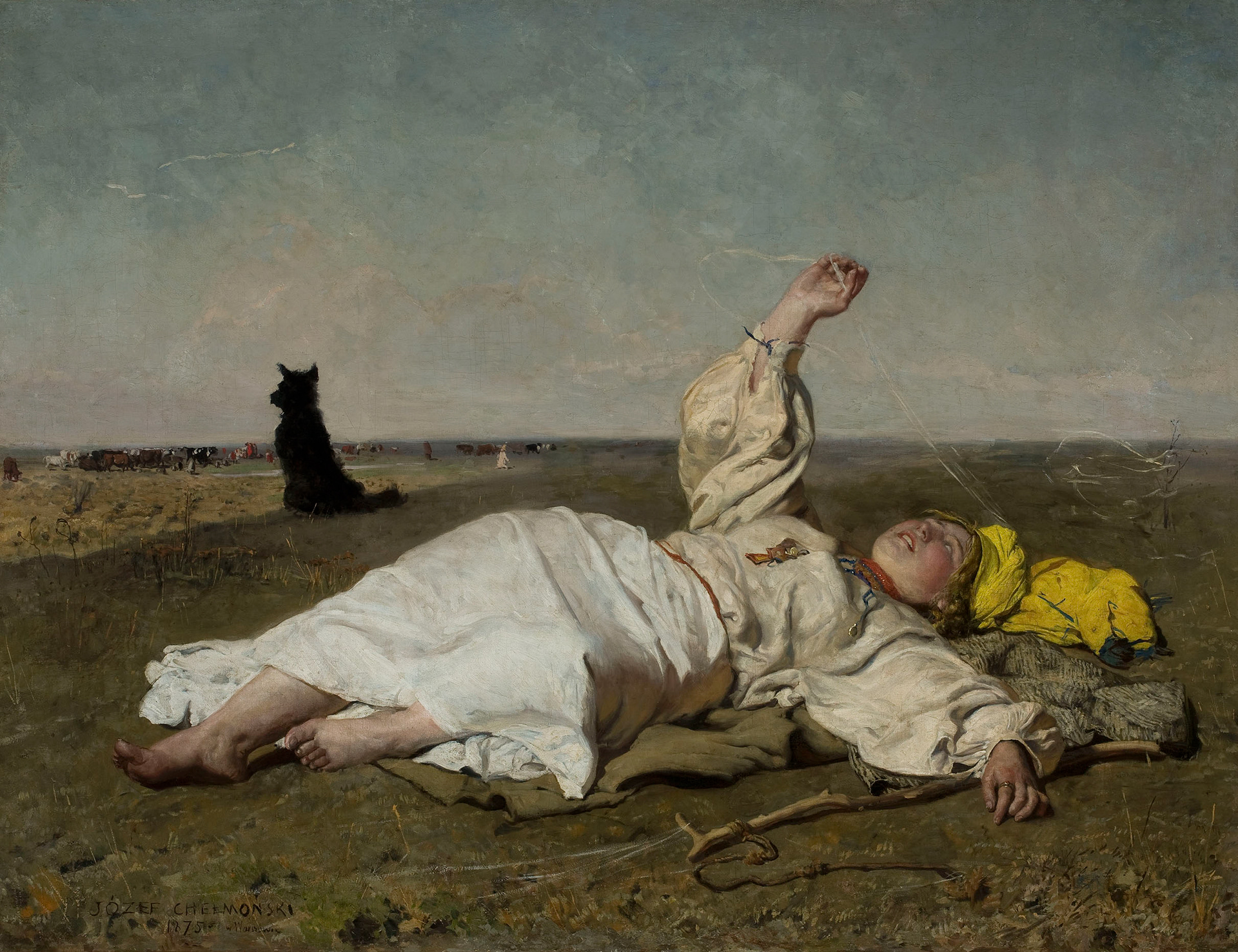 Józef Chełmoński - Babie lato