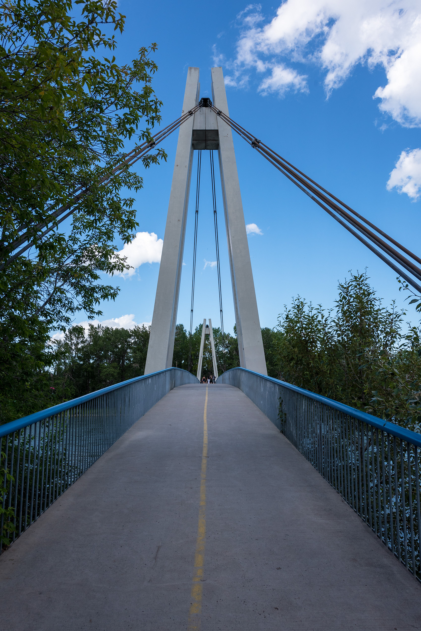 Eric Harvie Bridge near Sue Higgins Park, Calgary, Alberta