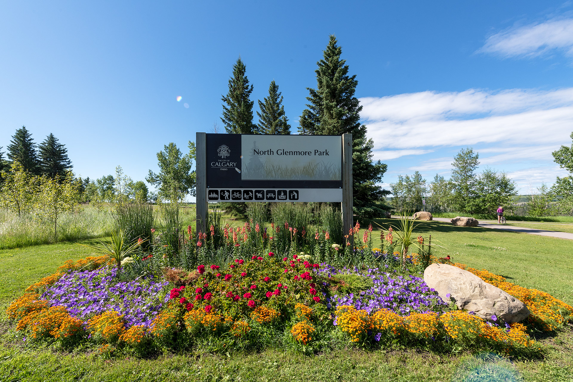 Entering North Glenmore Park