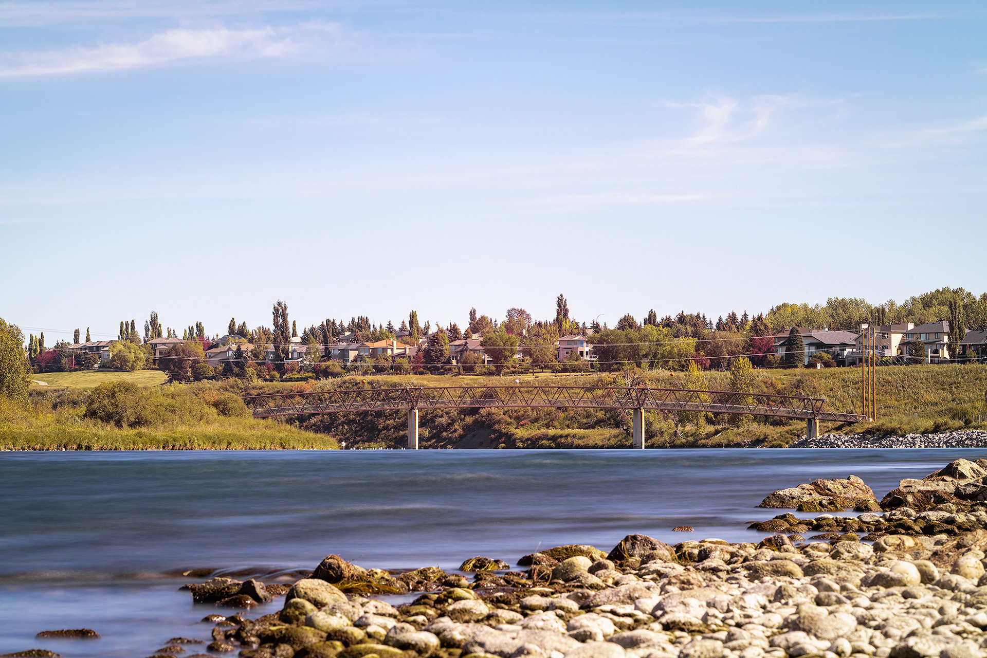 South Fish Creek Bridge area, Bow River, Calgary, AB - September 17th