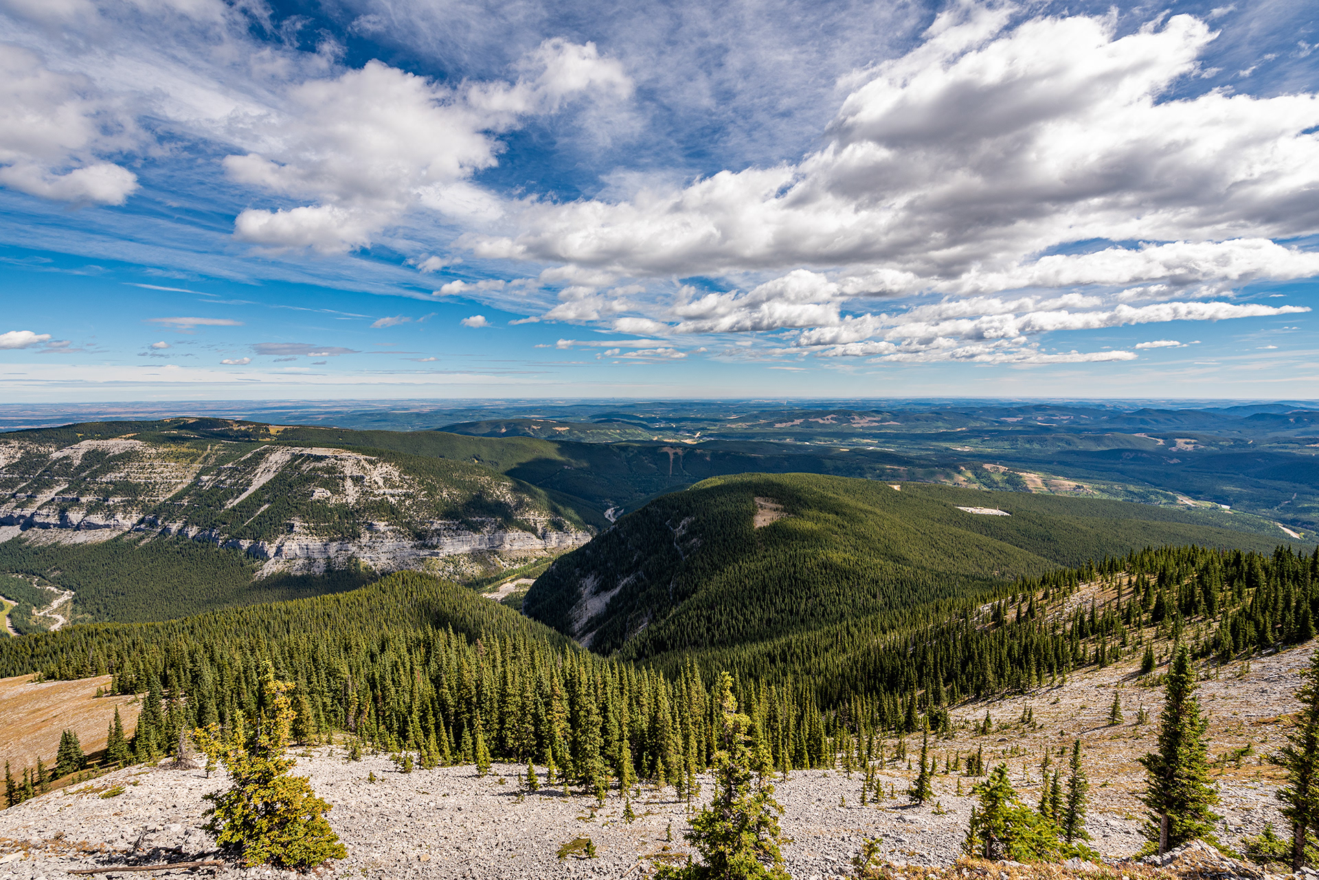 A (15 mm) view from Prairie Mountain