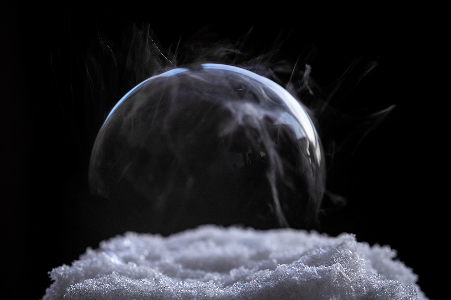 Bubble popping, Bridlewood, Calgary, AB