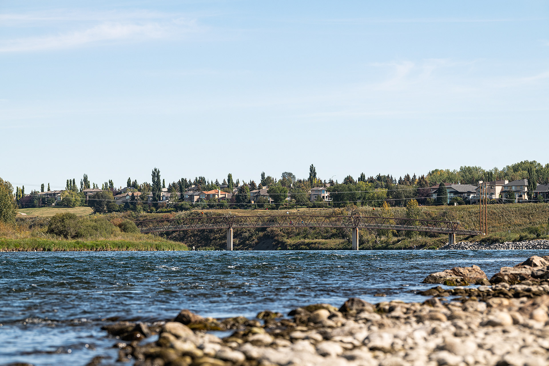 South Fish Creek Bridge area, Bow River, Calgary, AB - September 17th