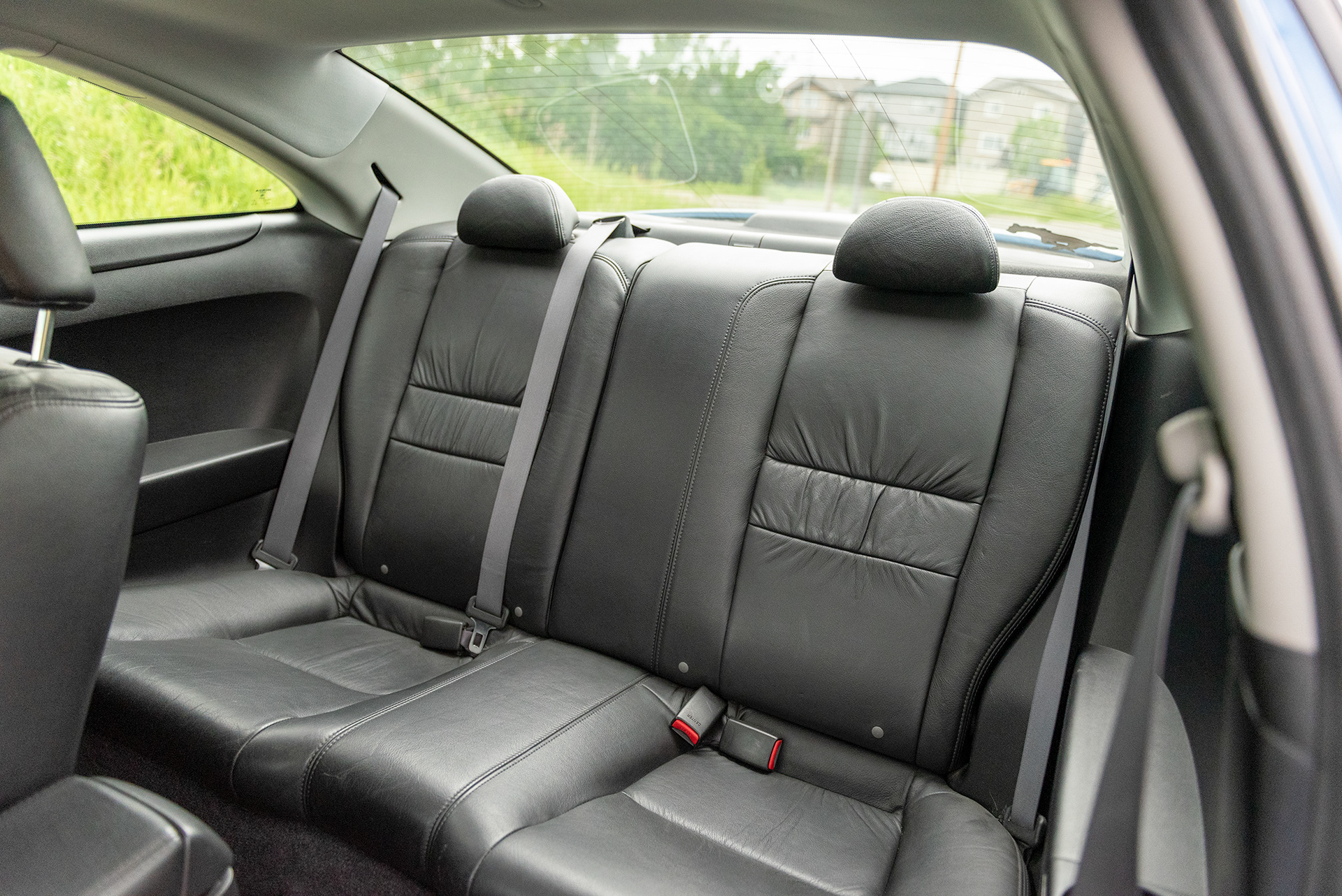 2003 Honda Accord Coupe rear seats