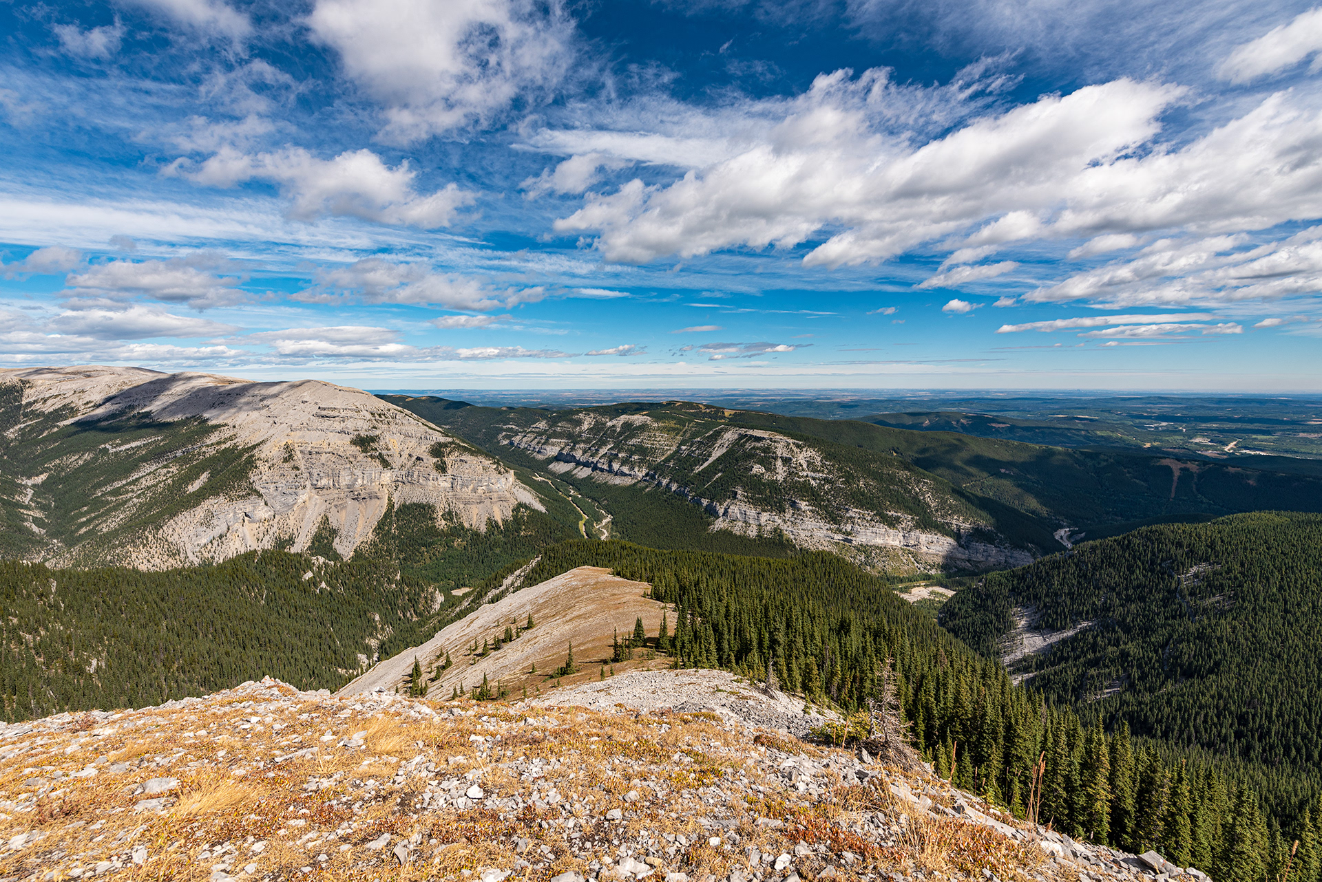 A (15 mm) view from Prairie Mountain