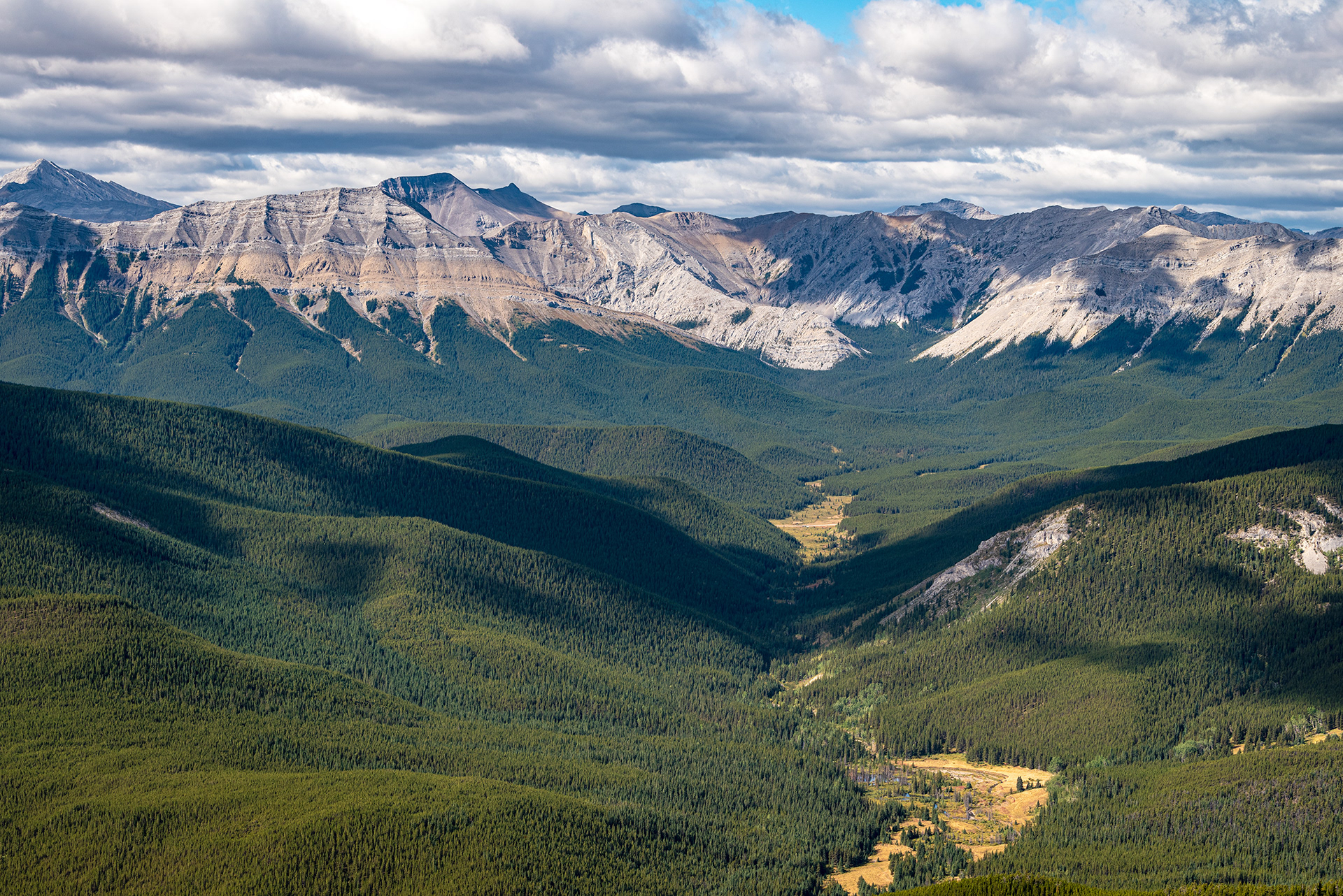 A (70 mm) view from Prairie Mountain