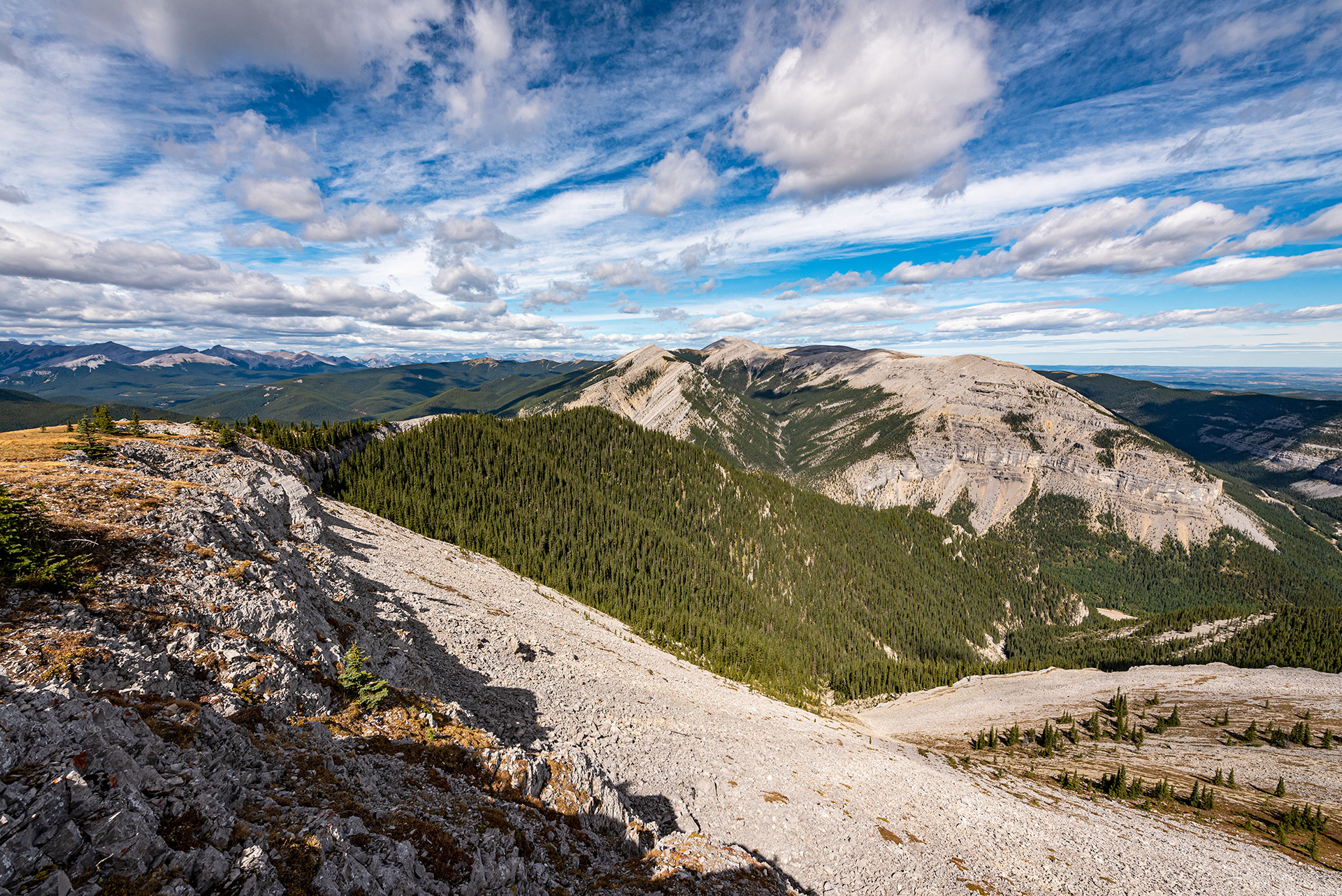 A (15 mm) view from Prairie Mountain