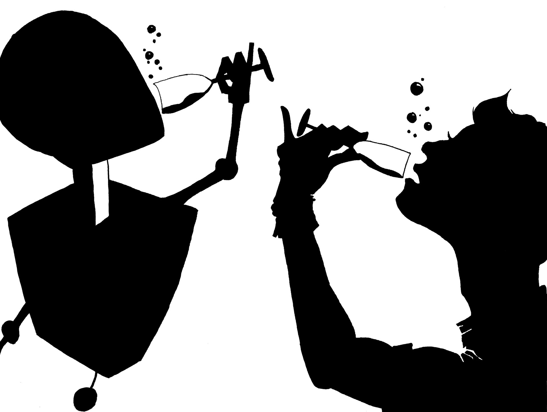 Silhouette Storytelling - Pen and Ink