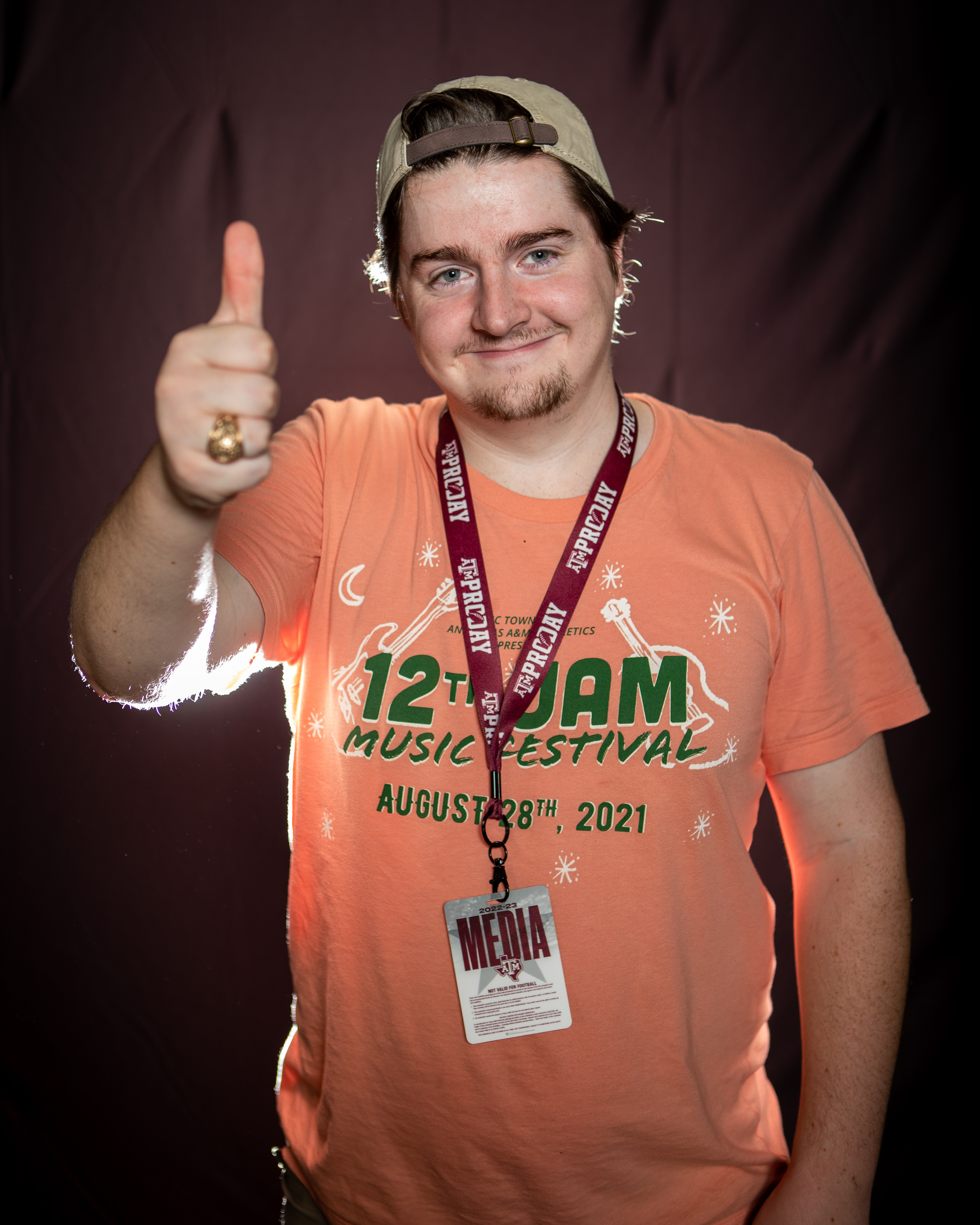 Me at the 2022-2023 Men's Basketball Media Day.