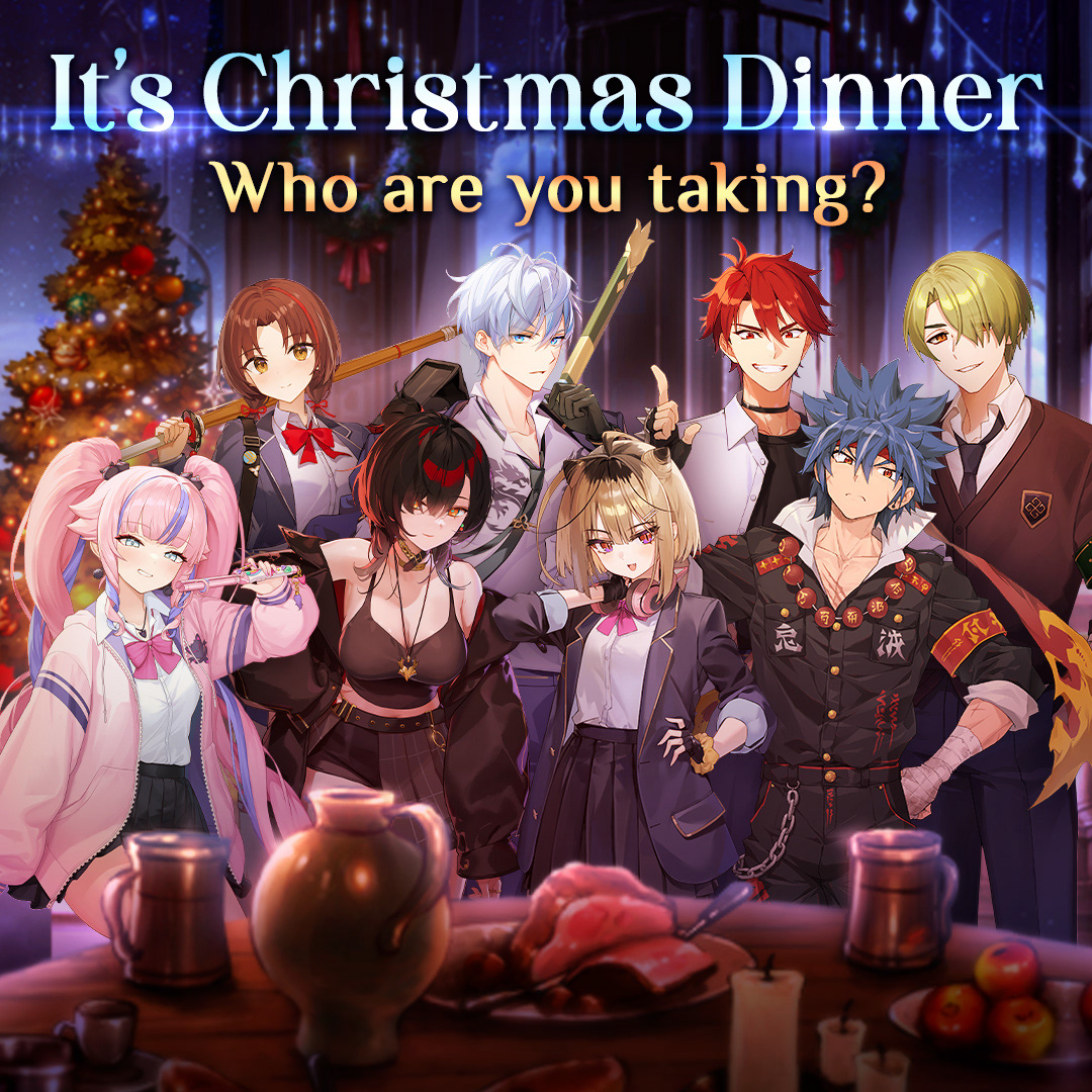 Christmas engagement graphic