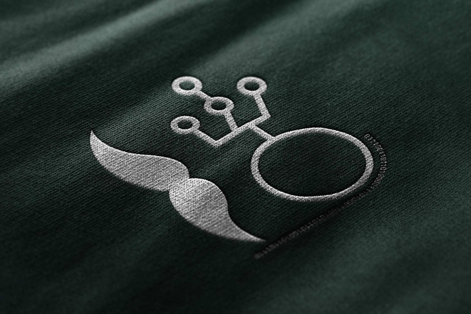 Embroidered shirt for company employees.