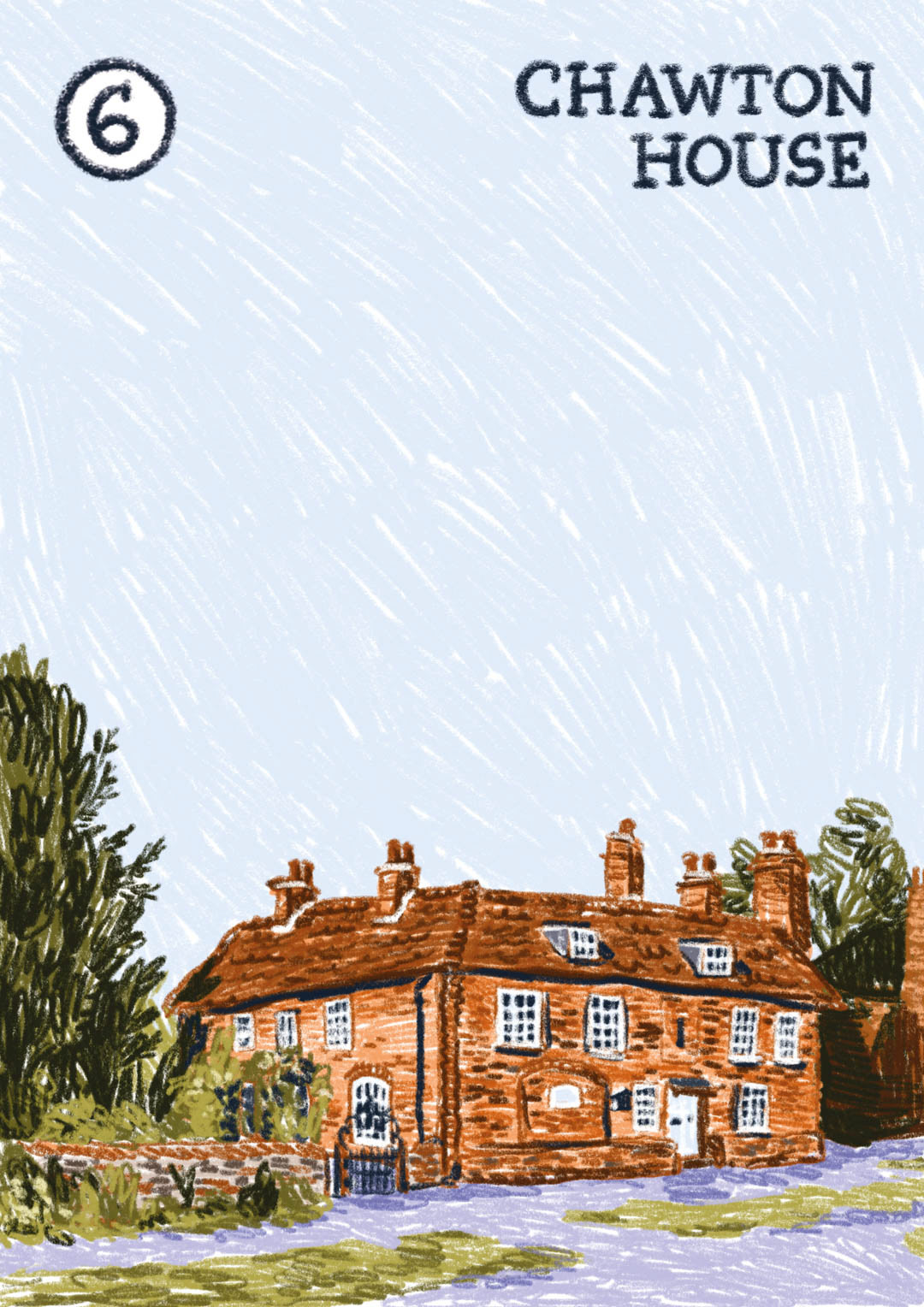 illustration of Chawton House