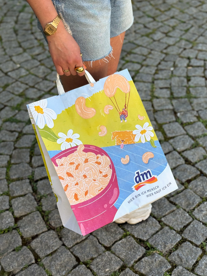 paper bag design front