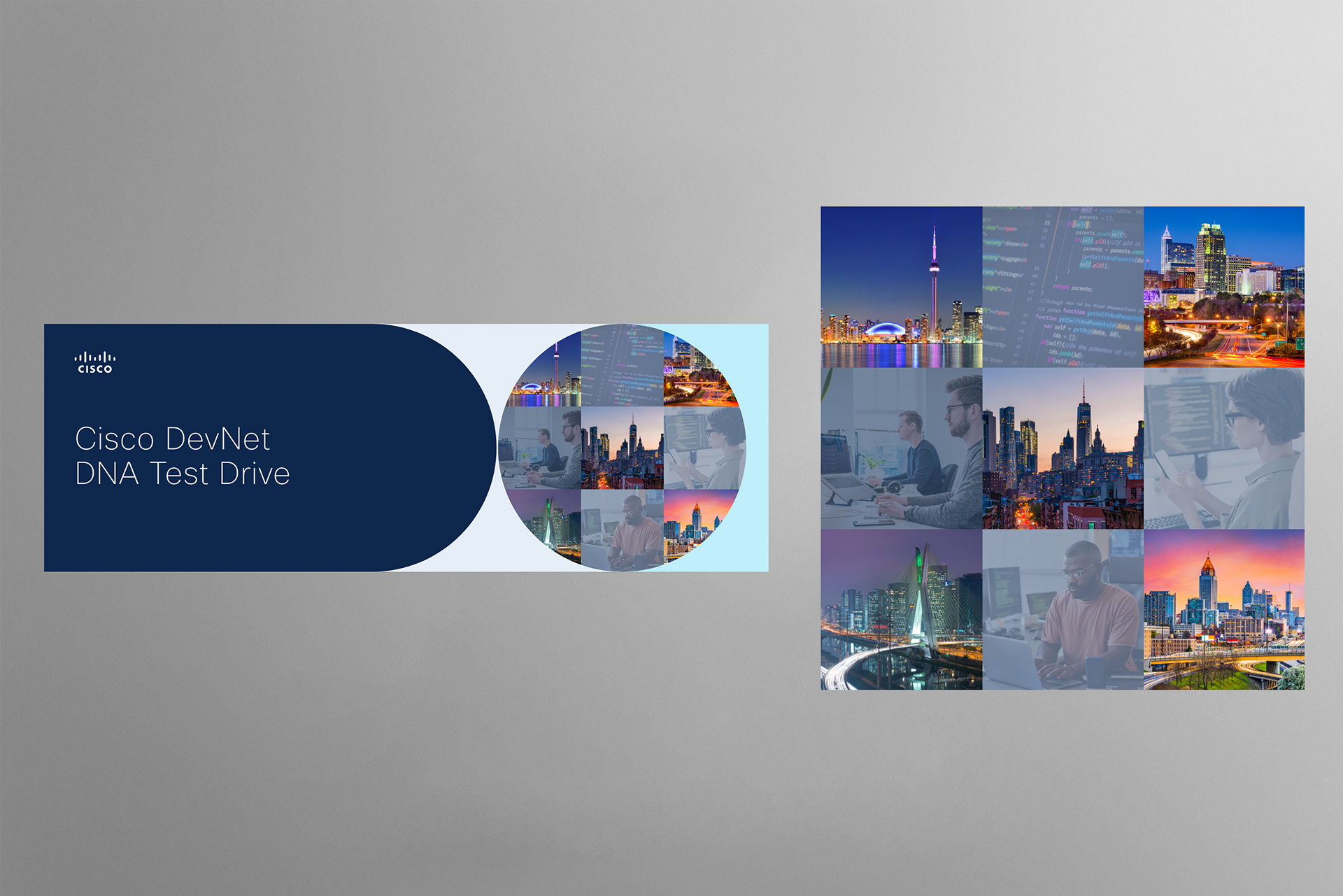 Cisco DevNet DNA Test Drive web graphics