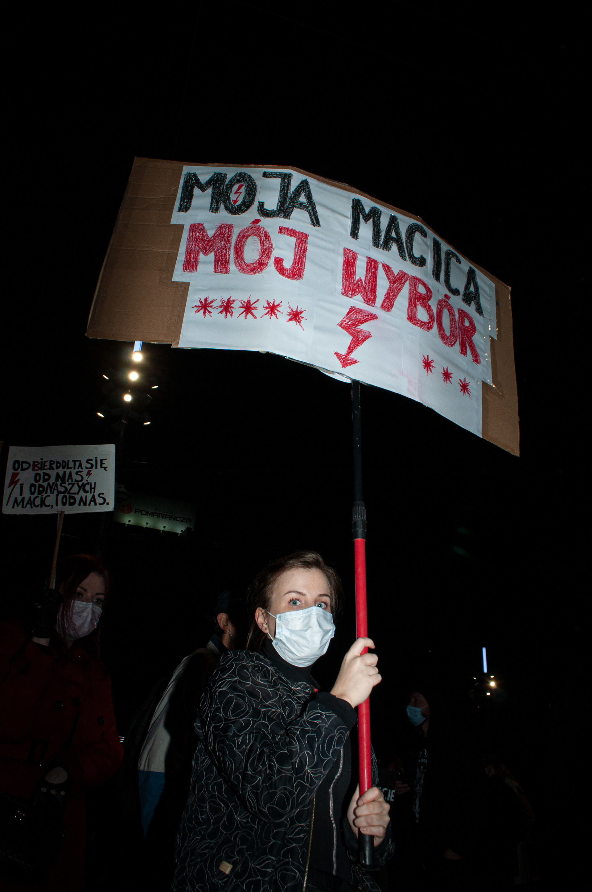 Katowice, Poland. Protest over abortion ruling widen, people gathered in the streets to show disapproval for nearly complete abortion ban which Polish government wanted to introduce in the middle of COVID-19 pandemic. 25/10/2020 Photo © Karolina Król